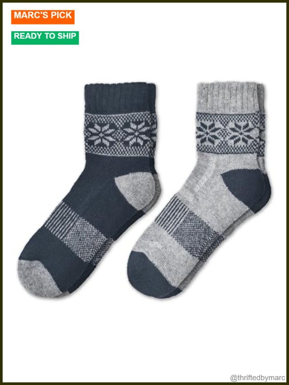 2 Pairs Merino Wool Low Cut Anti-Blister Walking Socks